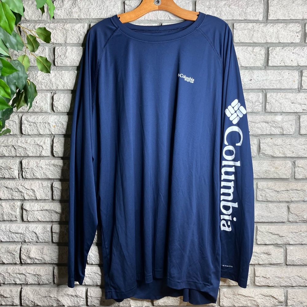 Columbia Men's Long Sleeve Shirt - Deep Blue